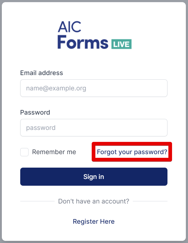 Changing Password logo