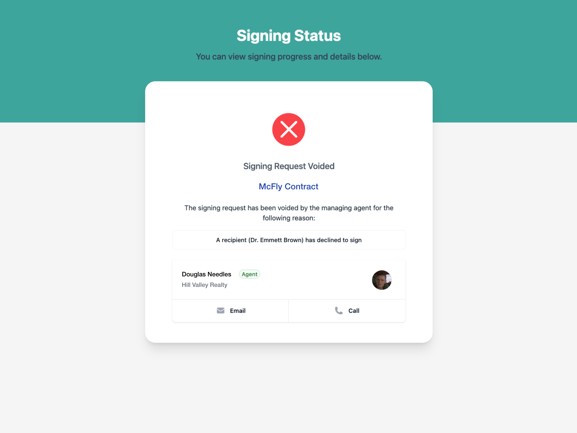 Forms Live Sign setup