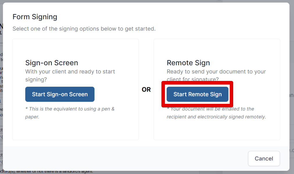 Electronic Signature logo