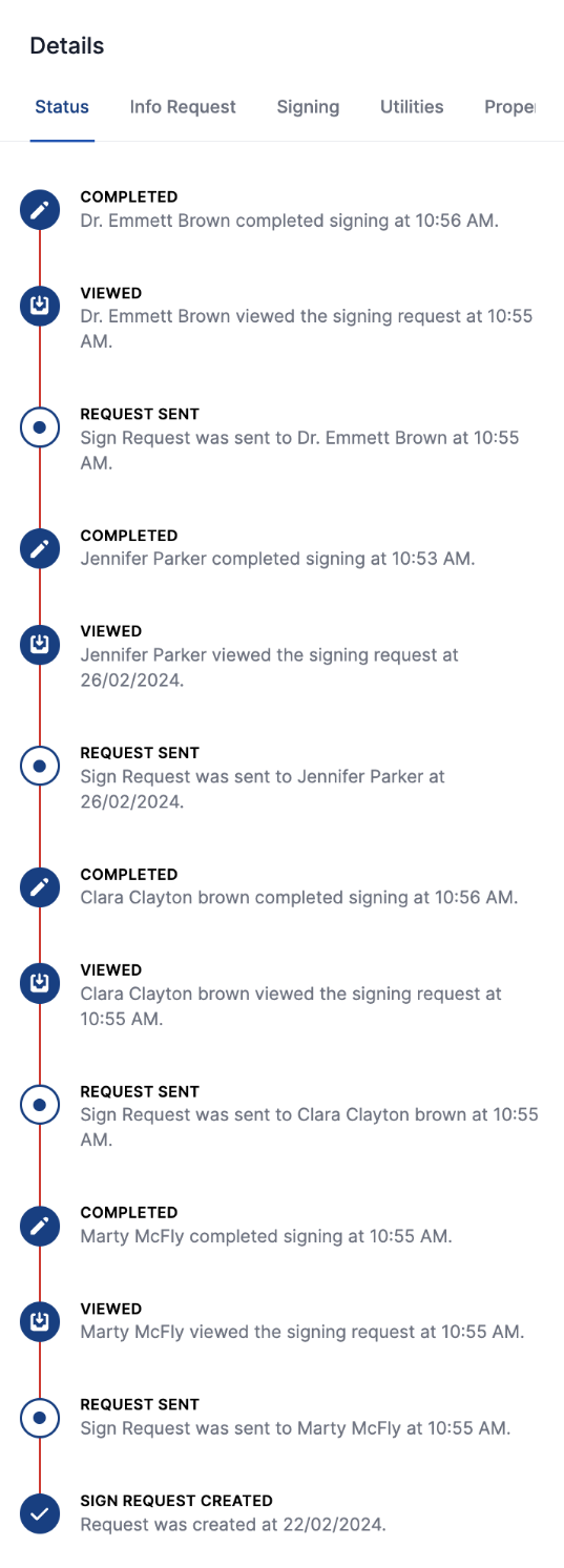 Forms Live Sign setup