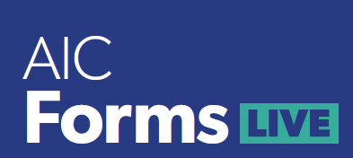 AIC Forms Live Logo